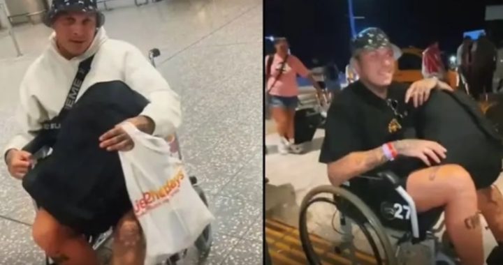 Man faket blessure, krijgt rolstoel en skipt zo wachtrij in luchthaven